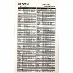 Klima Kumandası Tüm Markalarla Uyumlu Universal Kumanda