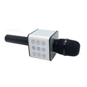 Bluetootlu Kablosuz Karaoke Mikrofon Ses Efektli Charge D18 Mp3 Çalar Bass Tizz Ayarlı Usb Girişli