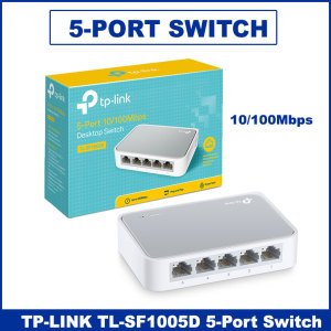 Tp-link TL-SF1005D 5 Port 10/100 Masaüstü Switch - Modem Switch - Ethernet Çoğaltıcı