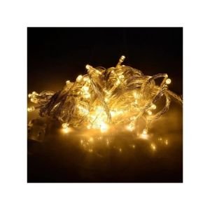 RGB Gün Işığı Pirinç Yılbaşı LED 10 Metre 100 LED Çok Fonksiyonlu ve Eklemeli LED