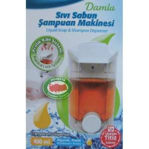 Damla Sıvı Sabun Ve Şampuan Makinesi 400 Ml
