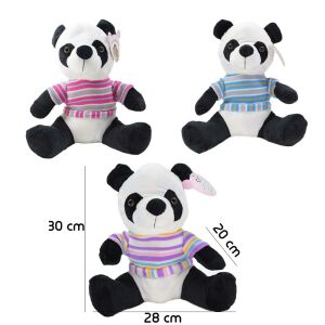 Kazaklı Panda Peluş Oyuncak 30 cm