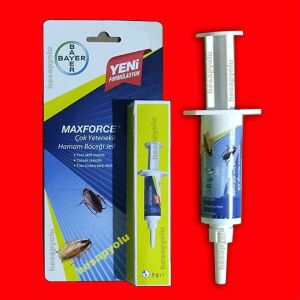 Bayer MAXFORCE PLATİN çok yetenekli hamamböceği karınca yok edici jel 1 damlası tüm koloniyi yokeder