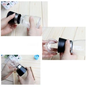 Baharat,Tuz Karabiber Öğütücü Organik Cam Seramik Desenli Şık Tasarım Öğütücü Değirmen