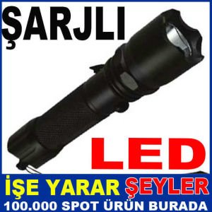 18.000 W ŞARJLI LED LAMBALI YAKIN GÜVENLİK ALETİ