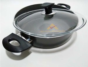 EZME ALÜMİNYUM GRANİT DÖKÜM BASIK TENCERE 28cm