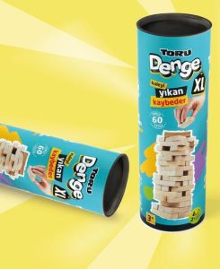 Torutoys  XL Ahşap Denge Blokları 60 Parça