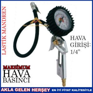 BUL MAX GÖSTERGELİ LASTİK ŞİŞRME TABANCASI