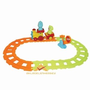 Ücretsiz Kargo OYUNCAK IŞIKLI MÜZİKLİ 2 FİGÜRLÜ DUDU TREN SETİ