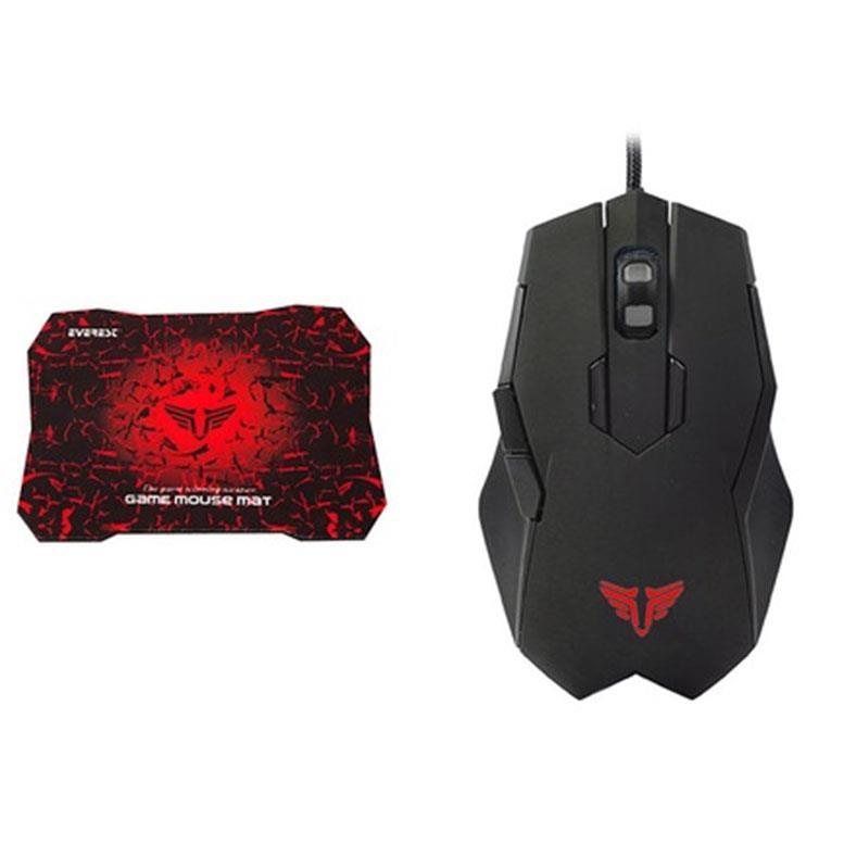 Everest Kablolu Gaming Mouse ile Mouse Pad SGM-x77 - Oyuncu Mouse