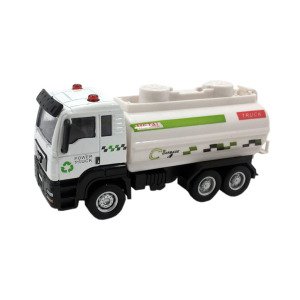 Metal Kabinli Die-Cast Çek Bırak 12cm Yakıt Tankeri Model Oyuncak Seri Koleksiyon