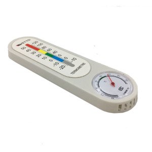 Oda Sıcaklığı Isı Ölçer Duvar Tipi Askılı Analog Termometro Wetto