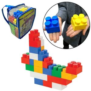 40 Parça Büyük Sırt Çantalı Lego Seti Zeka Geliştirici Jumbo Lego