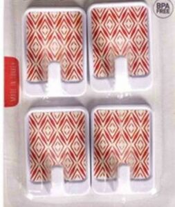 L-00135 Mirage 4 Adet Kare Yapışkan Askı