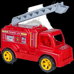 Dev Boy 51x31x24cm Hareketli Merdiven-Kapak-Kasalı Eğitici İtfaiye Arabası Oyuncak Kamyon kaliteli
