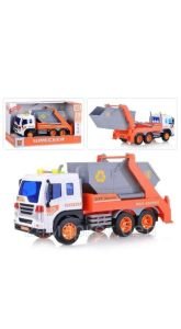 Müzikli ve Işıklı Mini Şehir Araçları Çöp Kamyonu