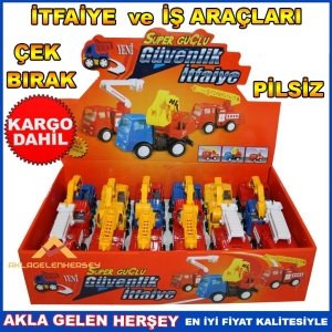 Ücretsiz Kargo ÇEK BIRAK SÜPER GÜÇLÜ İTFAİYE VE İŞ ARAÇLARI KD