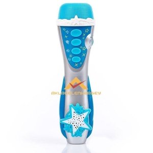 Ücretsiz Kargo KARAOKE STAR SESLİ MÜZİKLİ OYUNCAK MİKROFON KD
