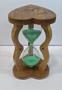 Ahşap Kum Saati 15 Dakika Süreli