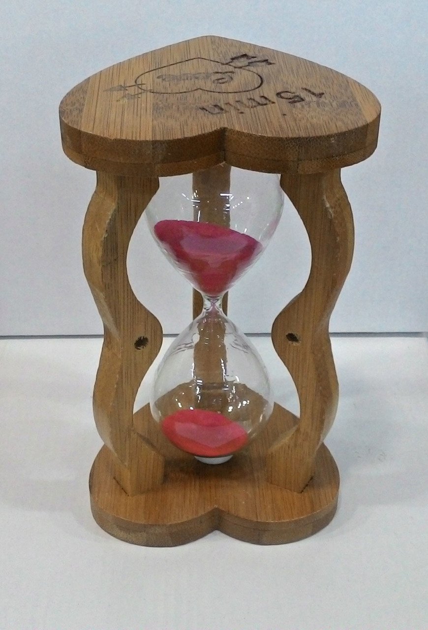 Ahşap Kum Saati 15 Dakika Süreli