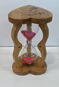 Ahşap Kum Saati 15 Dakika Süreli