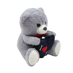 30 cm I Love You Kalpli Ayı Peluş Oyuncak
