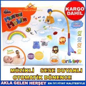 Ücretsiz Kargo MÜZİKLİ SESE DUYARLI OTOMATİK FİGÜRLÜ DÖNENCE