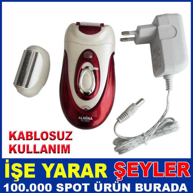 ALMİNA KABLOSUZ PROFESYONEL EPİLATÖR ALETİ