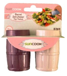 SC-S2324 Suncook Dekoratif Fıçı Görünümlü Tuzluk (2 Adet)