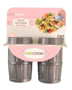 SC-S2324 Suncook Dekoratif Fıçı Görünümlü Tuzluk (2 Adet)