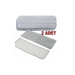 Sihirli Tablet Mop 2 adet Orijinal Paspas Yedeği Microfiber 32x12 Mükemmel Silici Yedek Mob Paspası