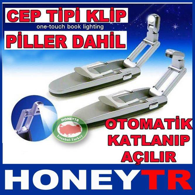 KATLANABİLİR LED AKROBAT KİTAP OKUMA LAMBASI