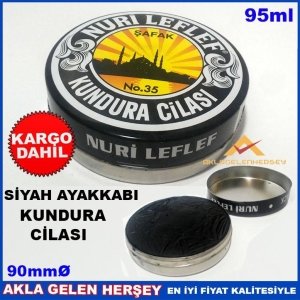 SİYAH AYAKKABLARA ÖZEL NURİLEFLEF KUNDURA CİLASI