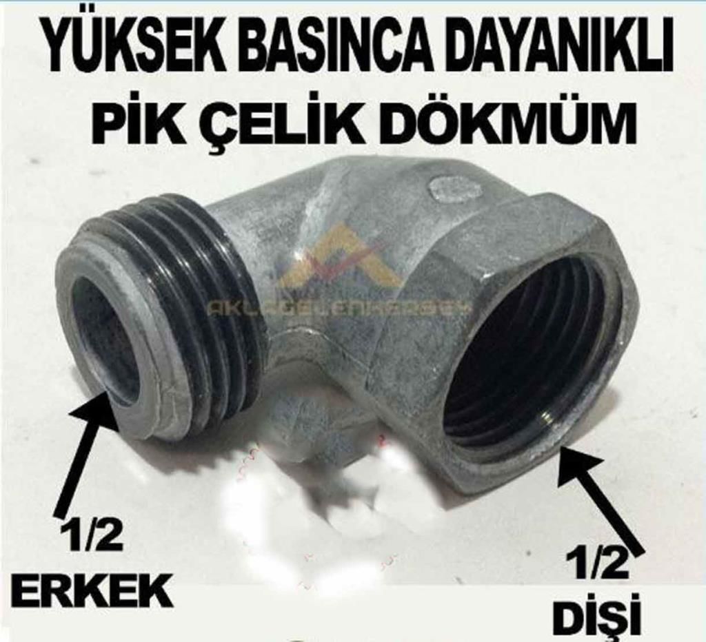 LPG TÜPGAZLI OCAKLARI DOĞALGAZA DÖNÜŞTÜREN APARAT DİŞİ 1/2-ERKEK,