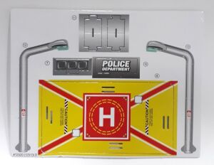 Yapboz Şeklinde Kendin Kur Oyna Arabalı Polis Karakolu Oyun Seti