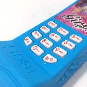 Pille Çalışan Sesli ve Müzikli Oyuncak Tuşlu Telsiz Ev Telefonu Çocuklara Özel