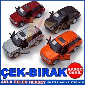 RANG ROVER MODEL ÇEK BIRAK METAL OYUNCAK ARABA K