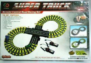 239cm Raylı Arabalı Super Truck Yarış Pisti