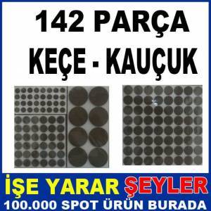 142 PARÇA KEÇE-KAUÇUK MOBİLYA ZEMİN KORUMA