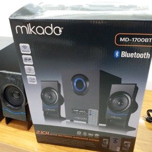 Bluetoothlu Kumandalı Radyolu 2+1 Ses Sistemi Mikado Md-1700bt
