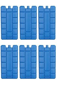 6 Adet Akü Extra Soğutma Özellikli Jel Sıvılı 400ml Kaset Termos Buz Aküsü 60 Saat Koruma CE Belgeli