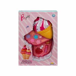 Dondurma Şekilli 2 Katlı Makyaj Güzellik Seti