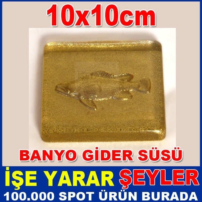 BALIKLI DEKORATİF BANYO / MUTFAK GİDER SÜSÜ