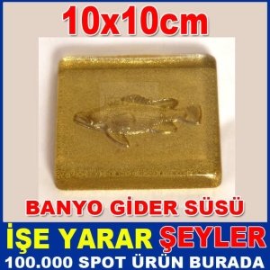 BALIKLI DEKORATİF BANYO / MUTFAK GİDER SÜSÜ