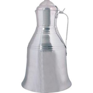 Parlak Alüminyum Güğüm