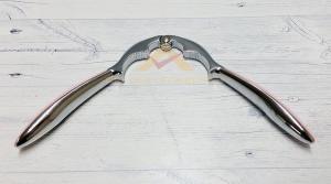 17cm Çelik Kromaj Kaplama 2 Farklı Ölçülü Ceviz ve Fındık Kıracağı Sağlam Çelik Fındıkkıran