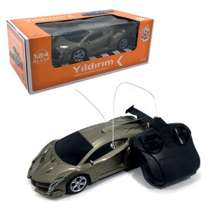 Full Fonksiyon Işıklı Usb Şarjlı Oyuncak Kumandalı Araba 19cm 1:24 Ölçekli Kumandalı Spor Araba