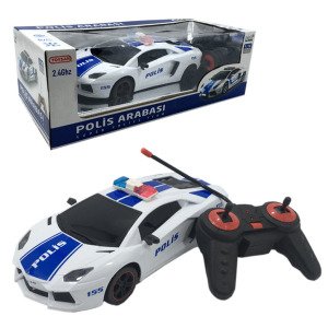 Uzaktan Kumandalı Full Fonksiyon Şarjlı Oyuncak Polis Arabası