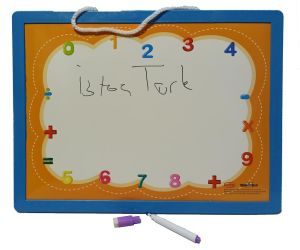 Çocukların Eğlenebileceği Büyük Boy Manyetik Yazı Tahtası 42x33cm