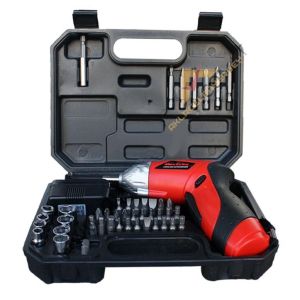 ÖZEL ÇANTALI 44 PARÇA 4.8V ŞARJLI TORNAVİDA SETİ
